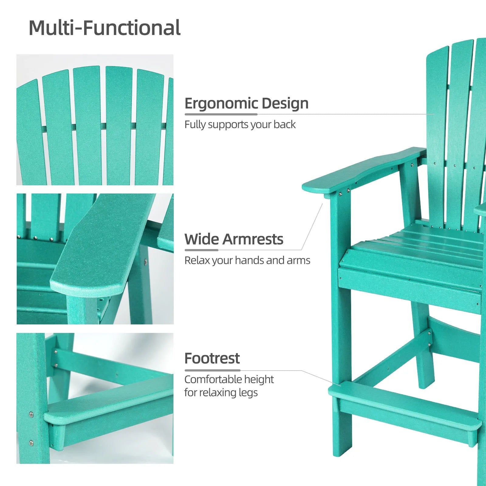Tall_Adirondack_Chairs_Set_of_2_HDPE_Patio_Bar_Stool_with_Connecting_Tray_Aoodor_Cyan-2-1