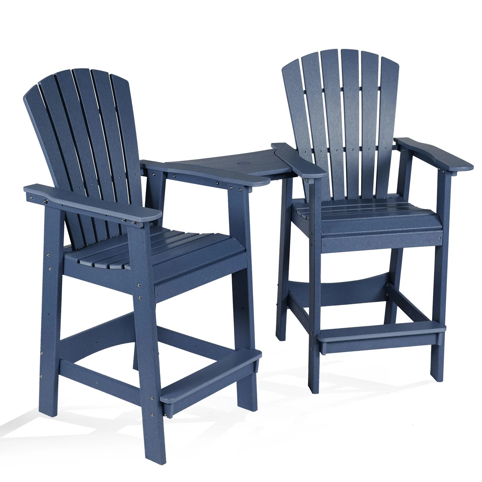 Tall_Adirondack_Chairs_Set_of_2_HDPE_Patio_Bar_Stool_with_Connecting_Tray_Aoodor_Dark_Blue-1-1