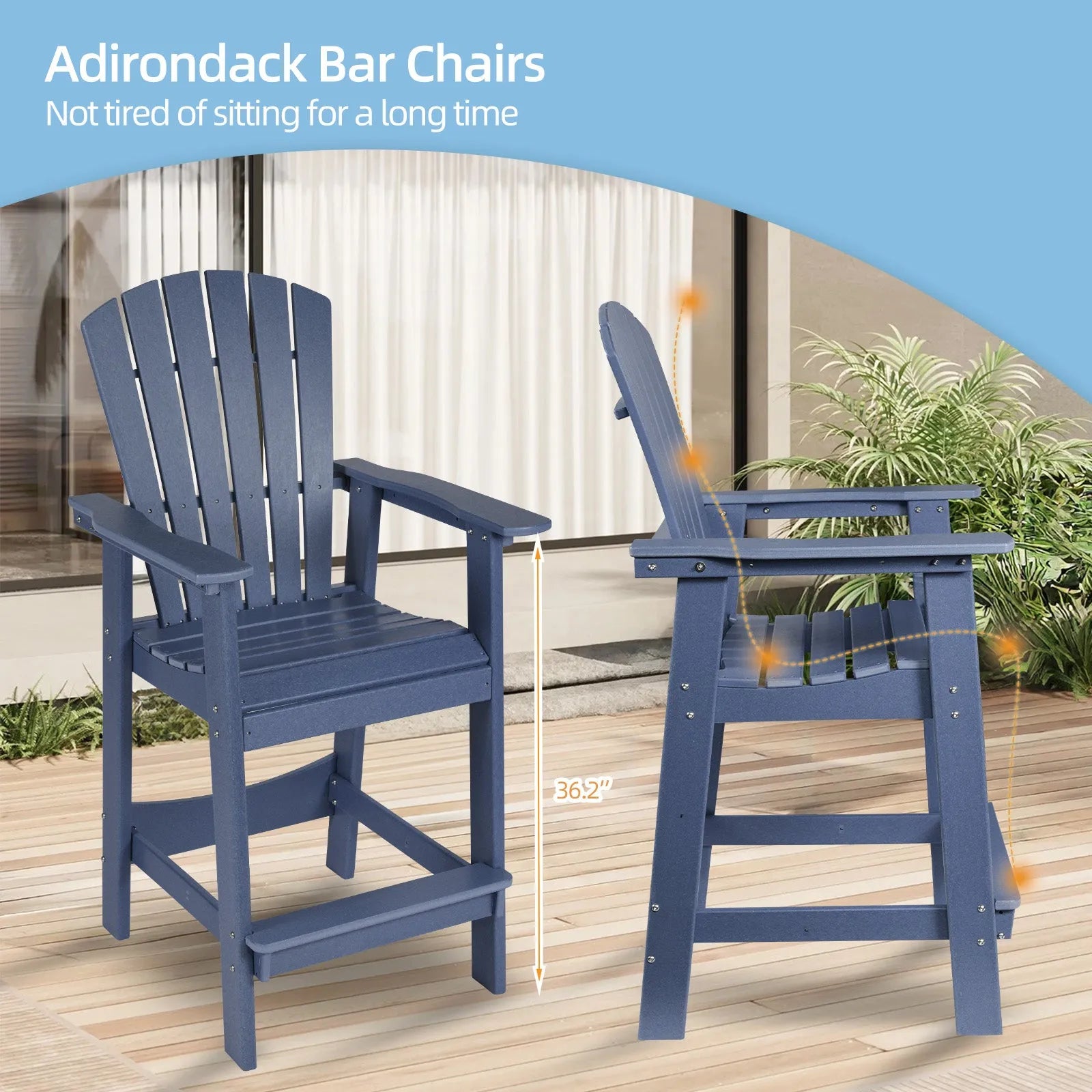 Tall_Adirondack_Chairs_Set_of_2_HDPE_Patio_Bar_Stool_with_Connecting_Tray_Aoodor_Dark_Blue-5-1