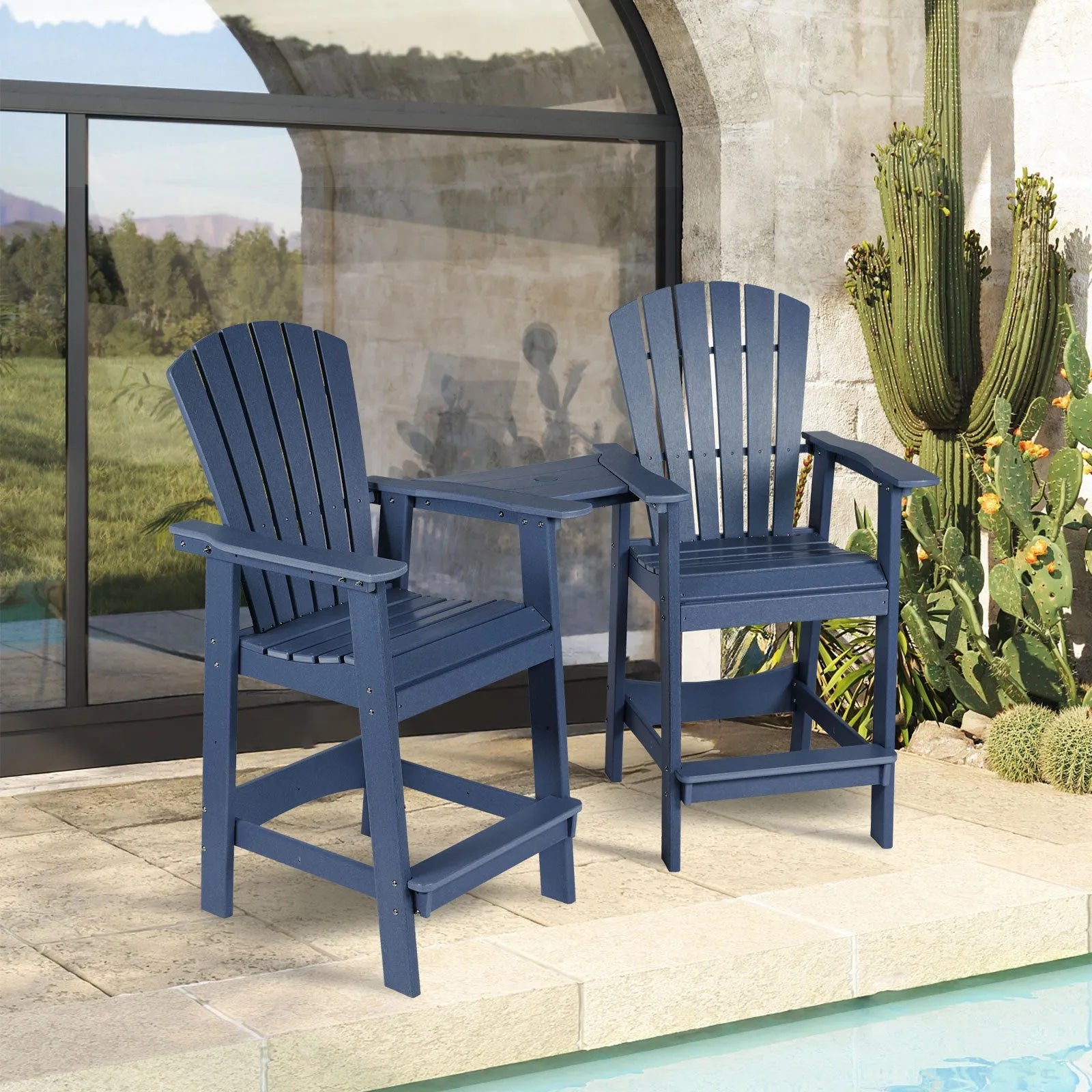 Tall_Adirondack_Chairs_Set_of_2_HDPE_Patio_Bar_Stool_with_Connecting_Tray_Aoodor_Dark_Blue-8-1